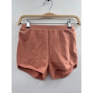 Hanna Andersson Dolphin Vent Shorts Girls 10 Sunset Reef French Terry Knit NWOT